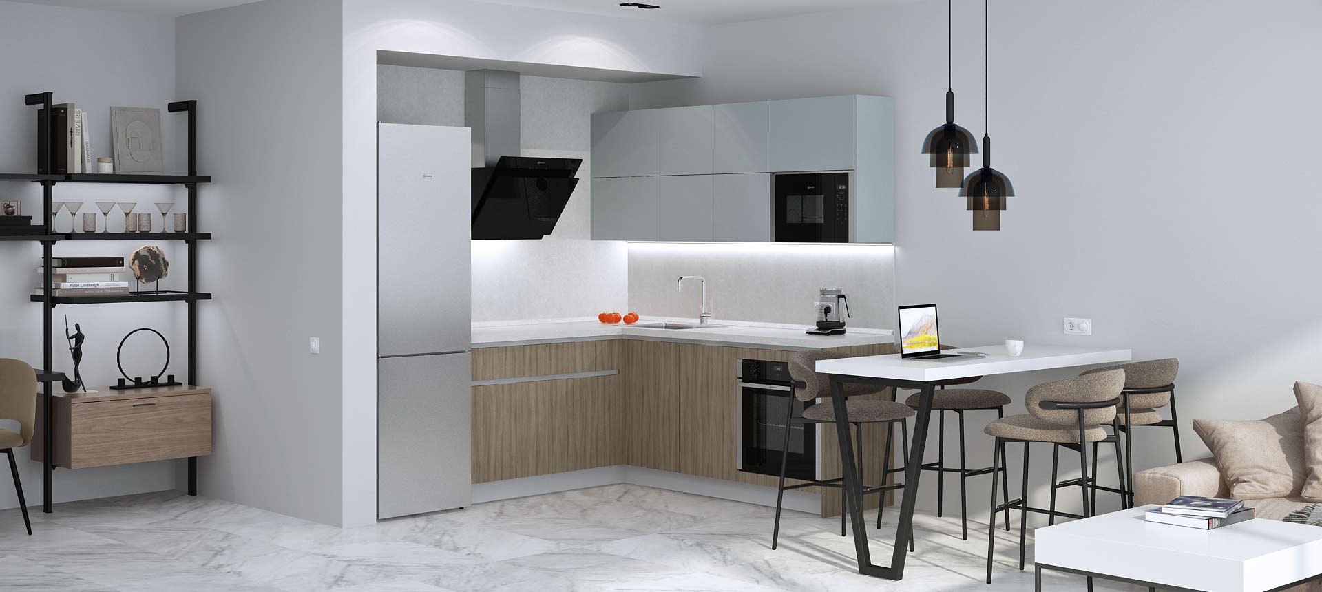 Древесина Шорвуд / Зелёный&nbsp;Фьорд&nbsp;